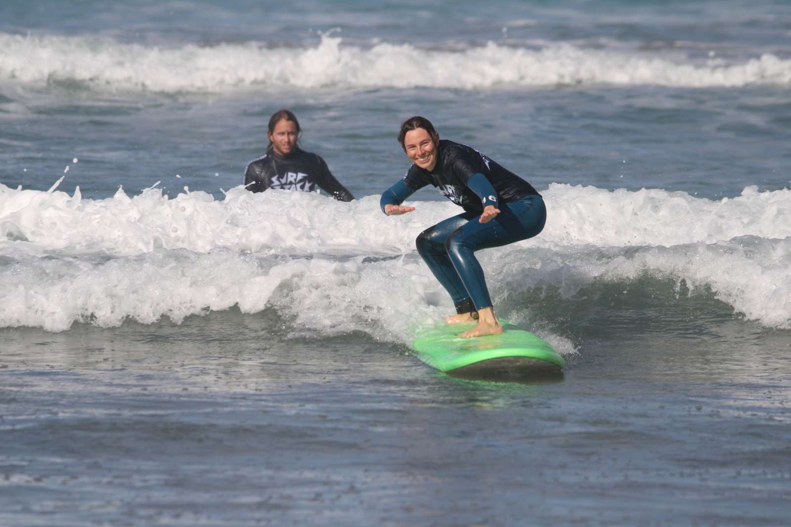 Surfing Famara, Lanzarote with Surf Attack Guide