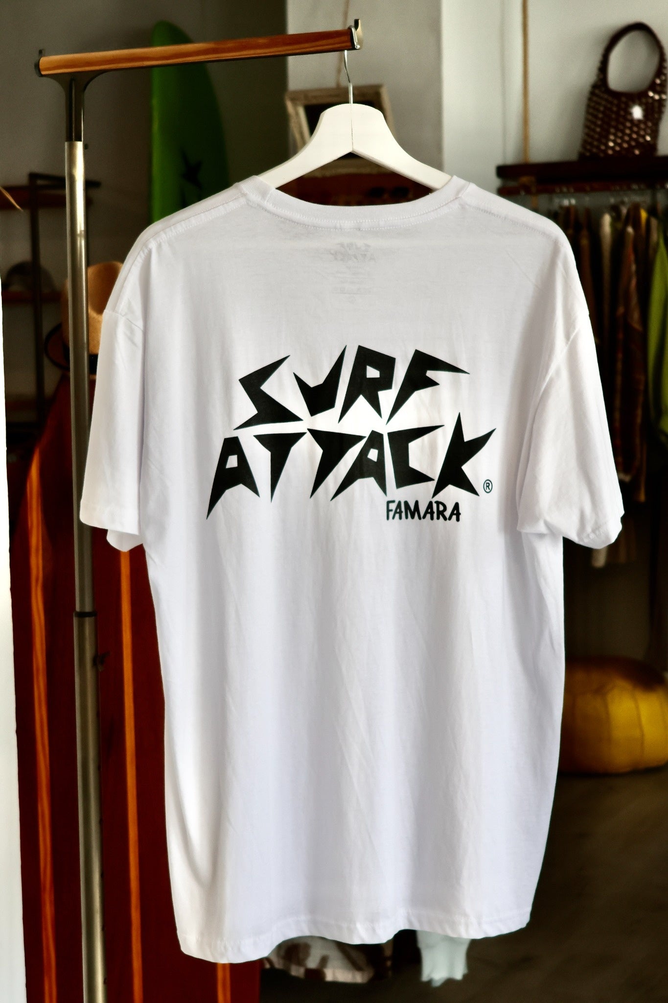 Original Surf Attack T-Shirt - Surf Attack Famara – Surf Lessons & Surf Shop Lanzarote