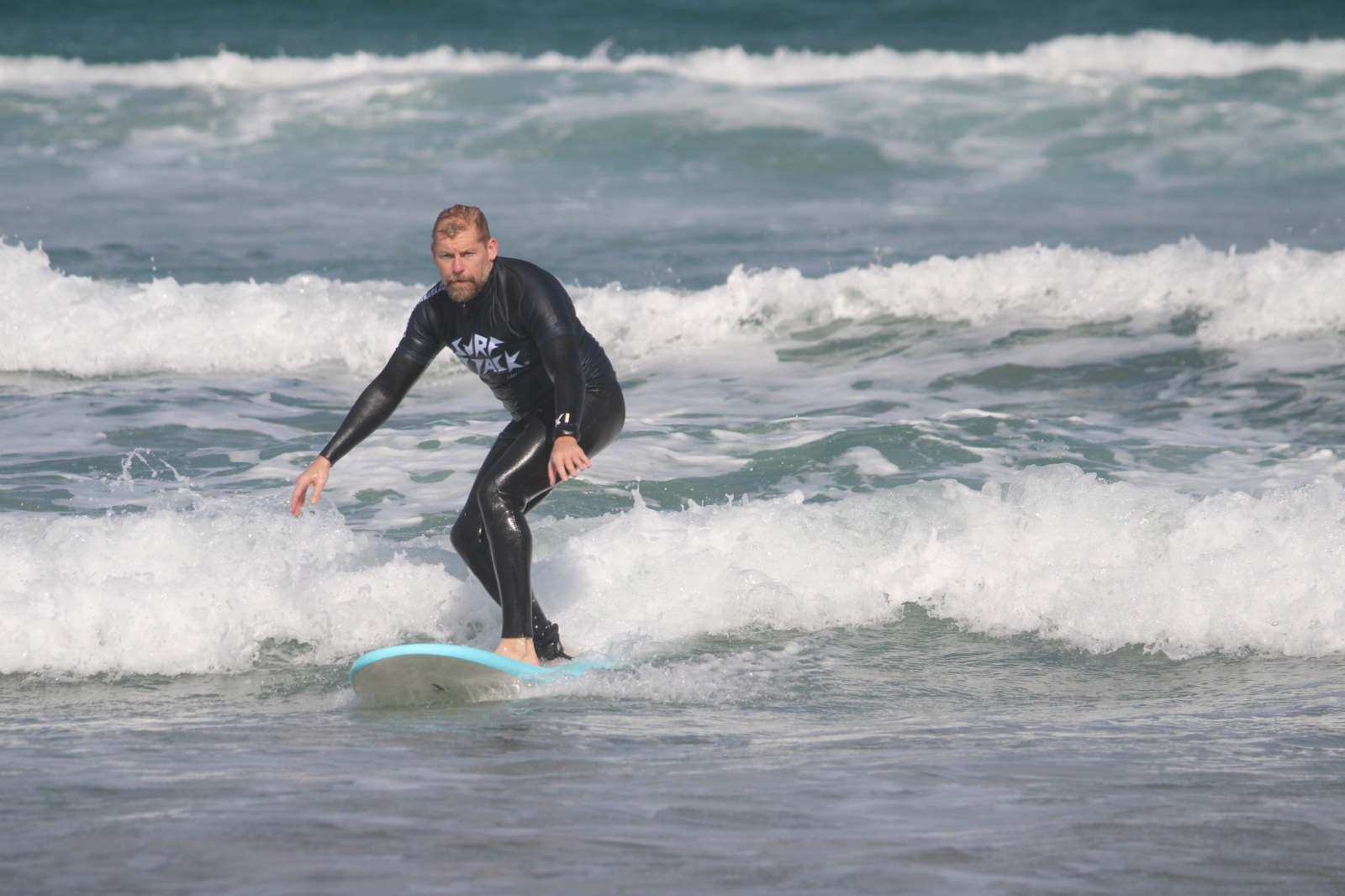 Small group surf lesson on Famara Beach, Lanzarote with expert instructors and personal coaching