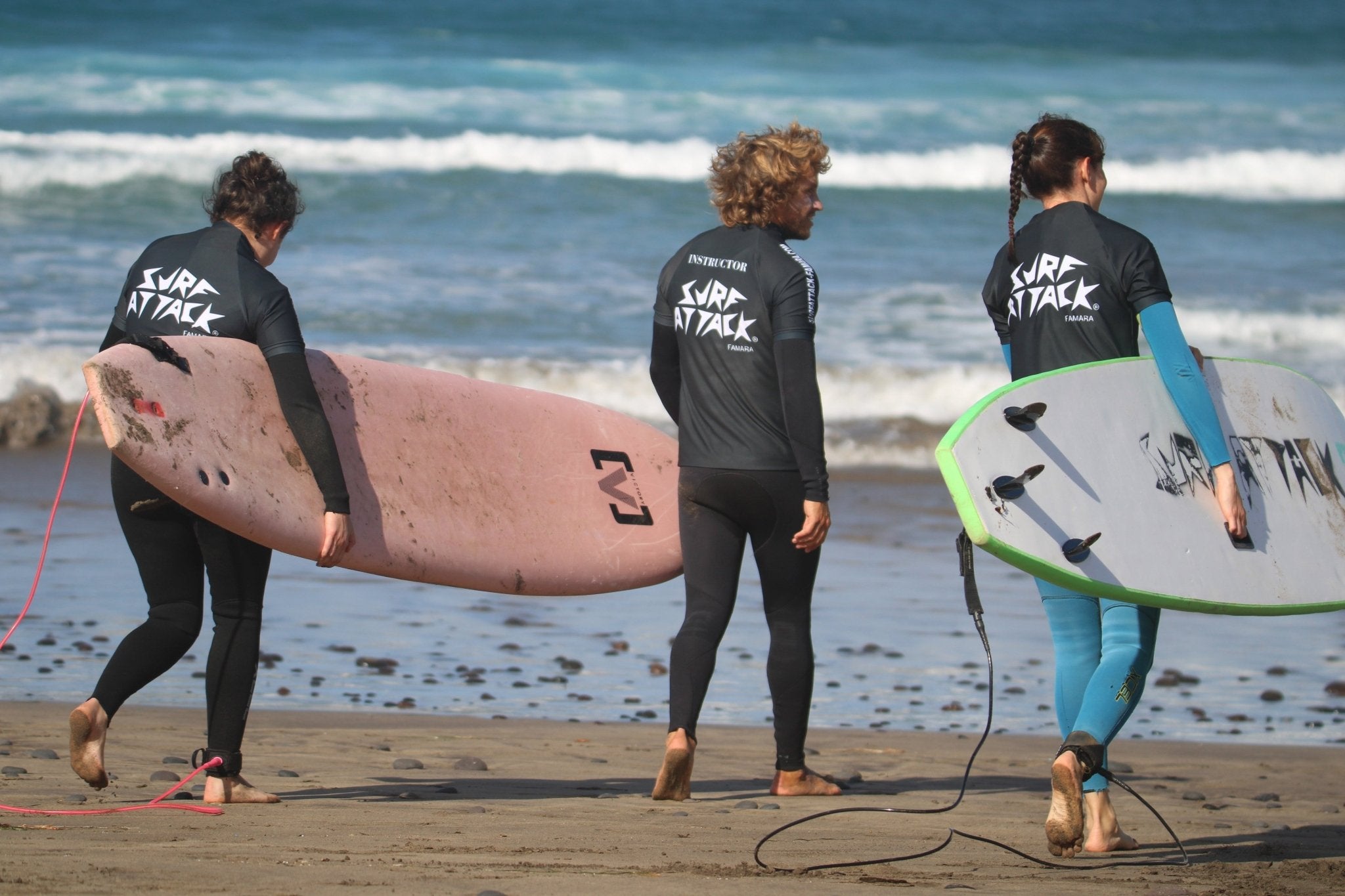 Private Surf Lesson for 2 - Bring your friend (per person) - Surf Attack Famara – Surf Lessons & Surf Shop Lanzarote